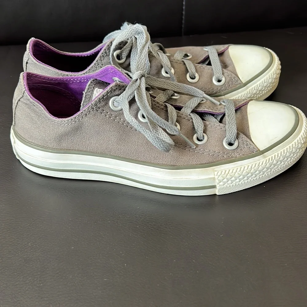 Converse Gray/Purple - Picture 4 of 5